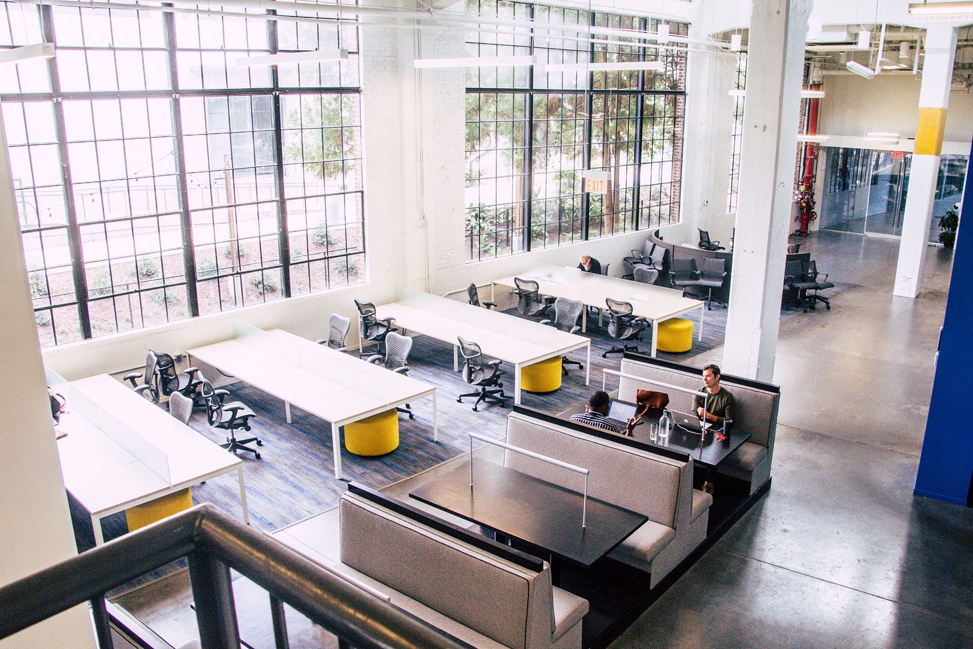 The coworking floor at Atlanta HQ